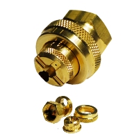 various sprayer nozzles and accessories