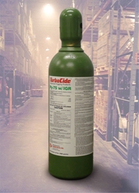 Turbocide Py-75 IGR Green 2014 cylinder